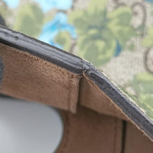 Secondhand Gucci GG Supreme Linea C Blooms GucciGhost Beige x Multicolour PVC coated canvas 414476 shoulderbag | stylenewstar