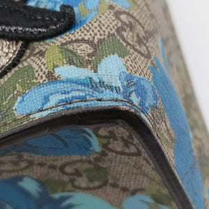 Secondhand Gucci GG Supreme Linea C Blooms GucciGhost Beige x Multicolour PVC coated canvas 414476 shoulderbag | stylenewstar
