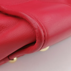 Secondhand Loewe Amazona Red Leather  handbag | stylenewstar