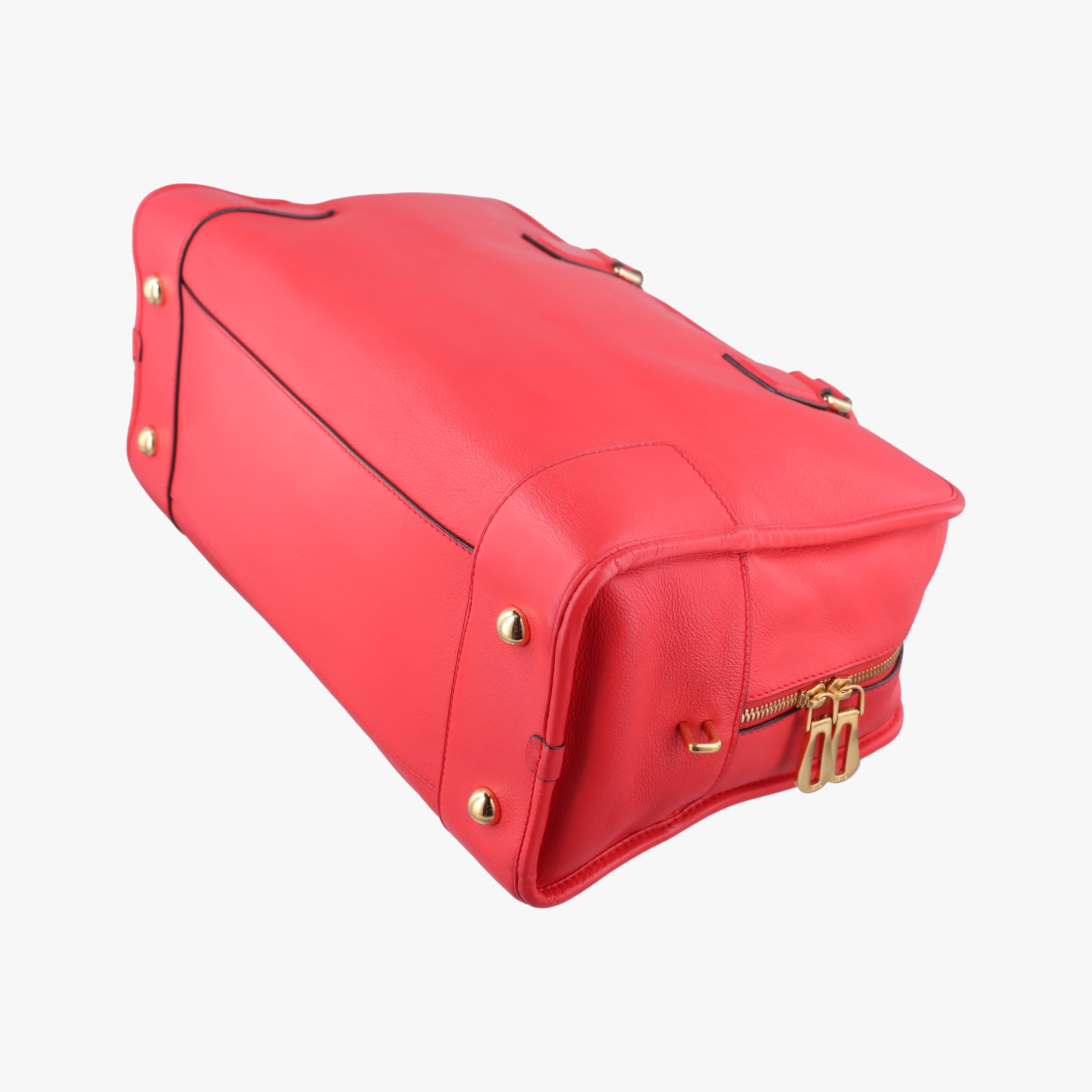 Secondhand Loewe Amazona Red Leather  handbag | stylenewstar