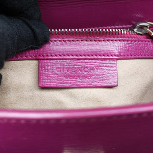 Pre-owned Givenchy Pandora Rose Leather  shoulderbag | stylenewstar