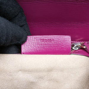 Pre-owned Givenchy Pandora Rose Leather  shoulderbag | stylenewstar