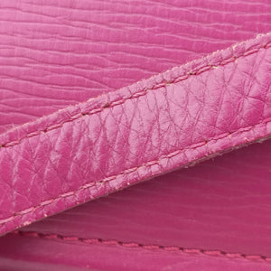 Pre-owned Givenchy Pandora Rose Leather  shoulderbag | stylenewstar