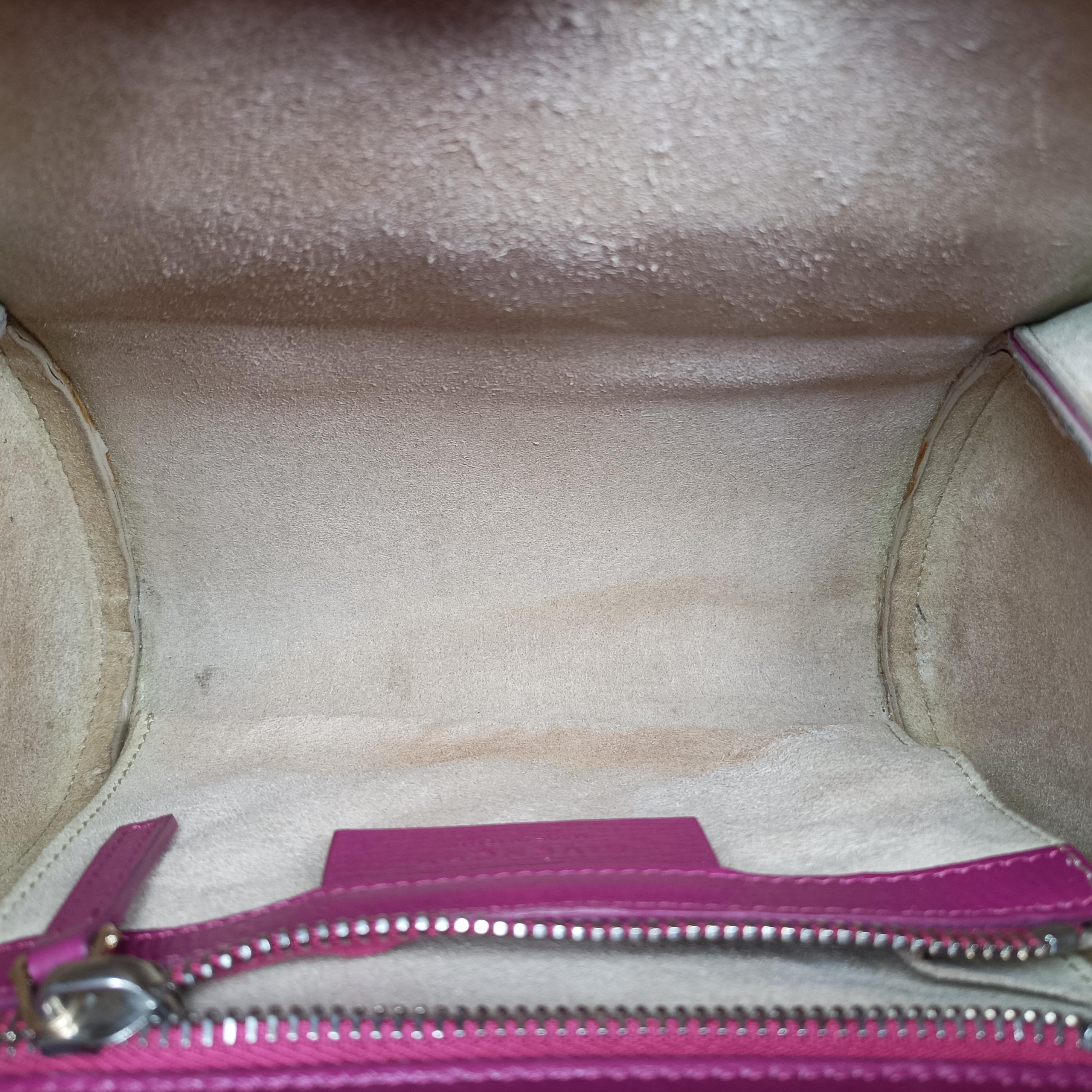 Pre-owned Givenchy Pandora Rose Leather  shoulderbag | stylenewstar