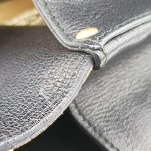 Pre-owned Gucci Ottilia Black×Multicolour Leather×snakeskin 488715 shoulderbag | stylenewstar