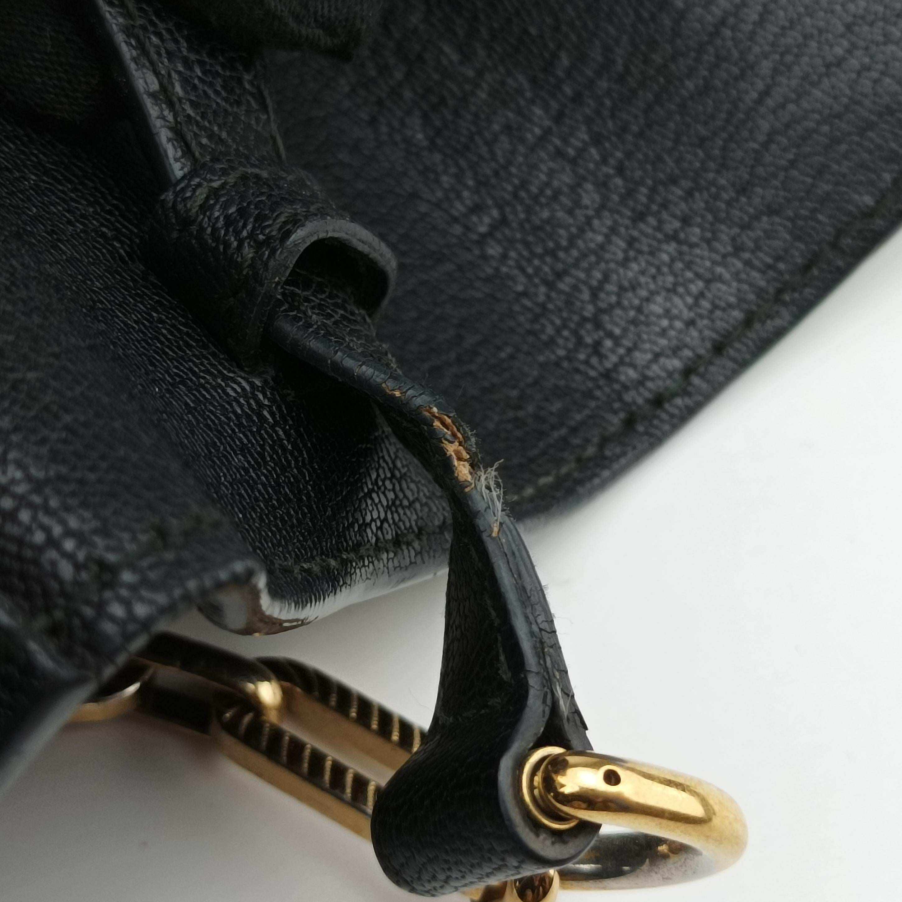 Pre-owned Gucci Ottilia Black×Multicolour Leather×snakeskin 488715 shoulderbag | stylenewstar