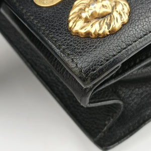 Pre-owned Gucci Ottilia Black×Multicolour Leather×snakeskin 488715 shoulderbag | stylenewstar