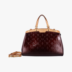 Pre-owned Louis Vuitton Brea MM Amarante Vernis M91619 shoulderbag | stylenewstar