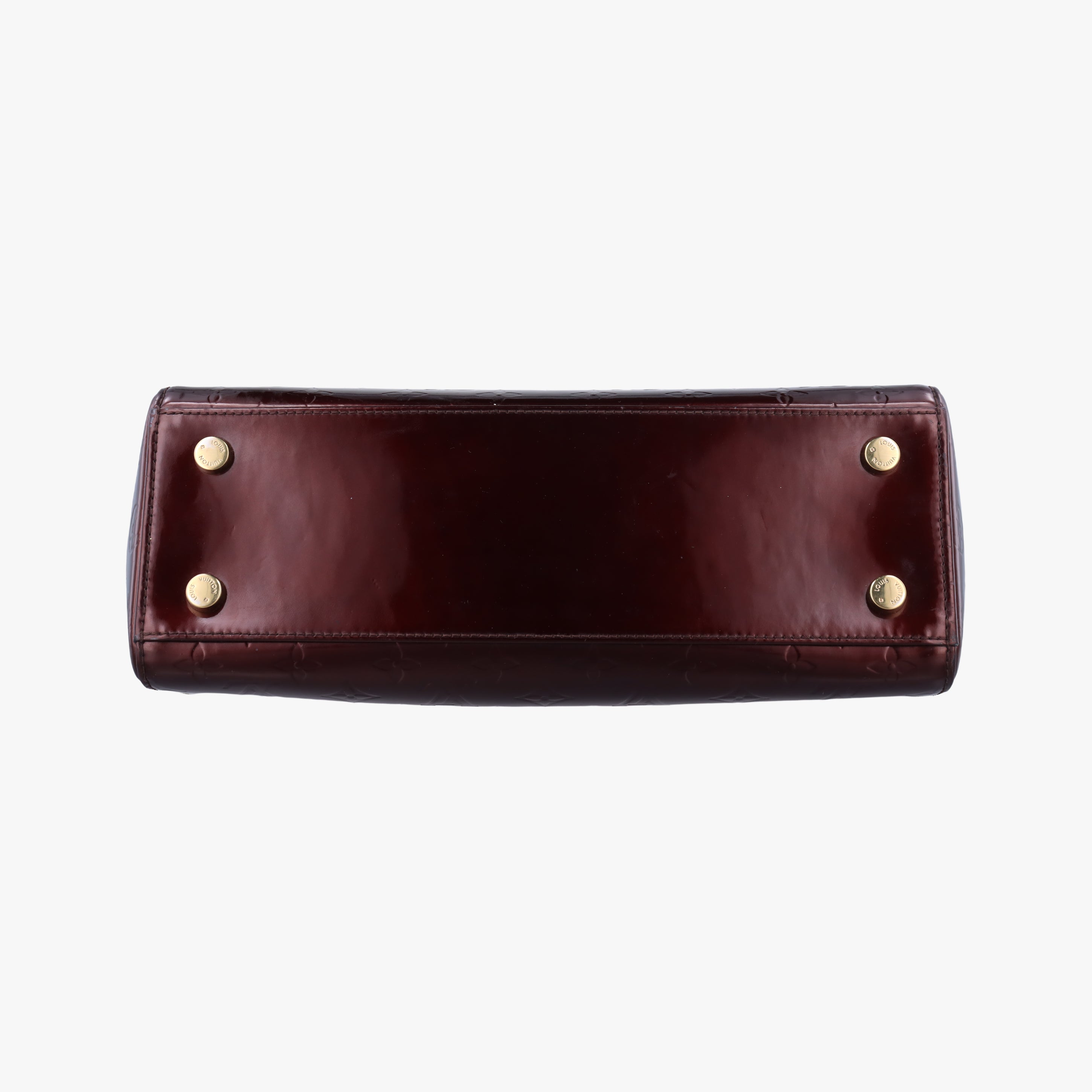 Pre-owned Louis Vuitton Brea MM Amarante Vernis M91619 shoulderbag | stylenewstar