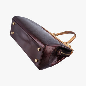 Pre-owned Louis Vuitton Brea MM Amarante Vernis M91619 shoulderbag | stylenewstar