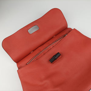 Vintage Gucci Bamboo Daily Orange Leather 370830 shoulderbag | stylenewstar