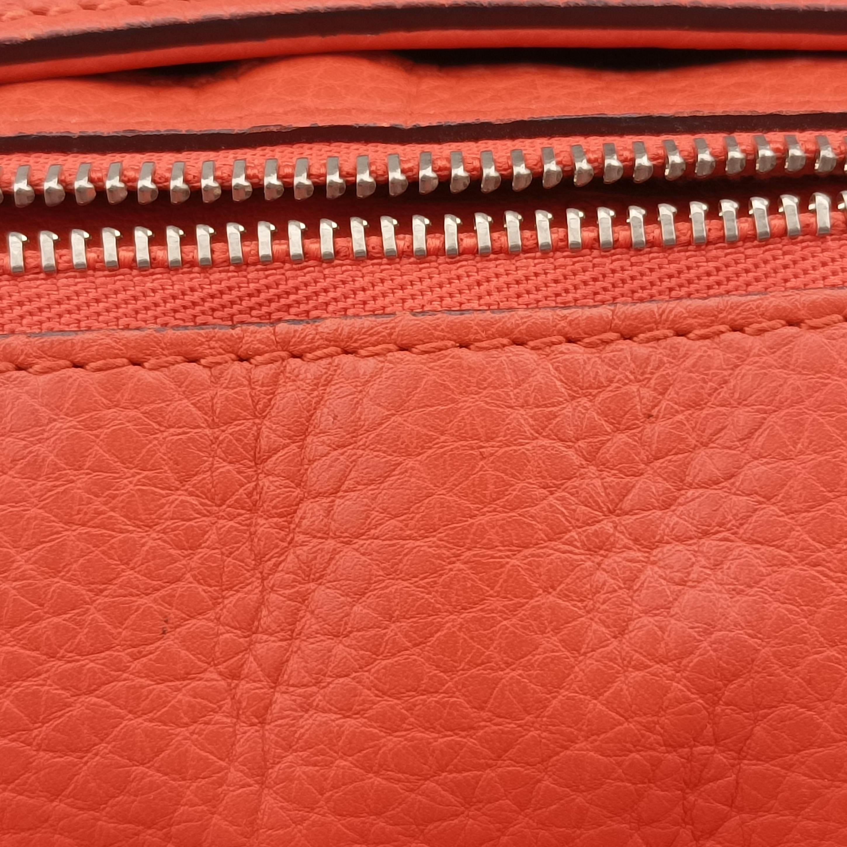 Vintage Gucci Bamboo Daily Orange Leather 370830 shoulderbag | stylenewstar