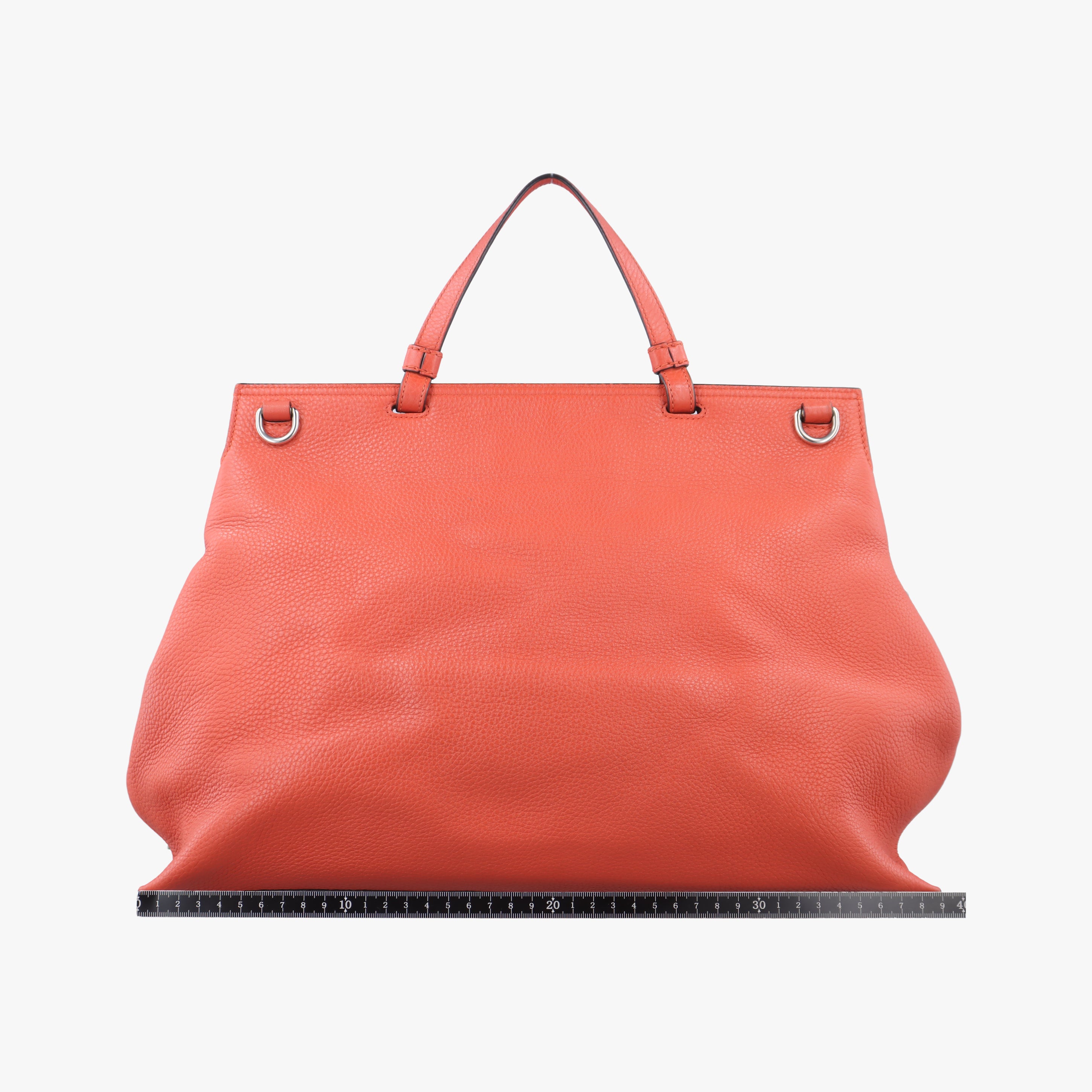 Vintage Gucci Bamboo Daily Orange Leather 370830 shoulderbag | stylenewstar
