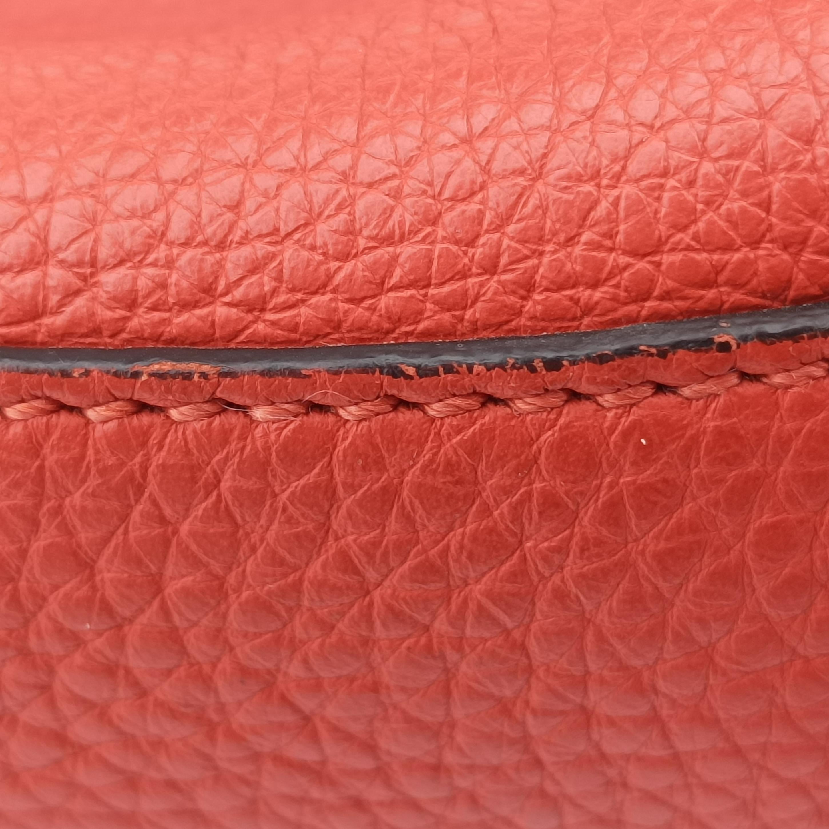 Vintage Gucci Bamboo Daily Orange Leather 370830 shoulderbag | stylenewstar