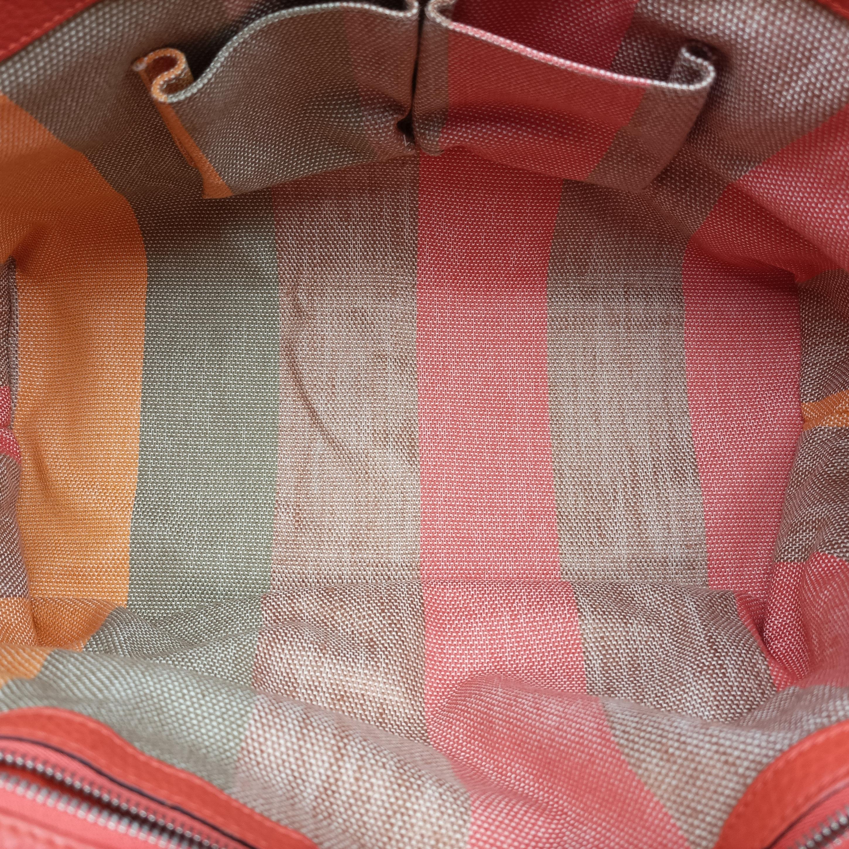 Vintage Gucci Bamboo Daily Orange Leather 370830 shoulderbag | stylenewstar