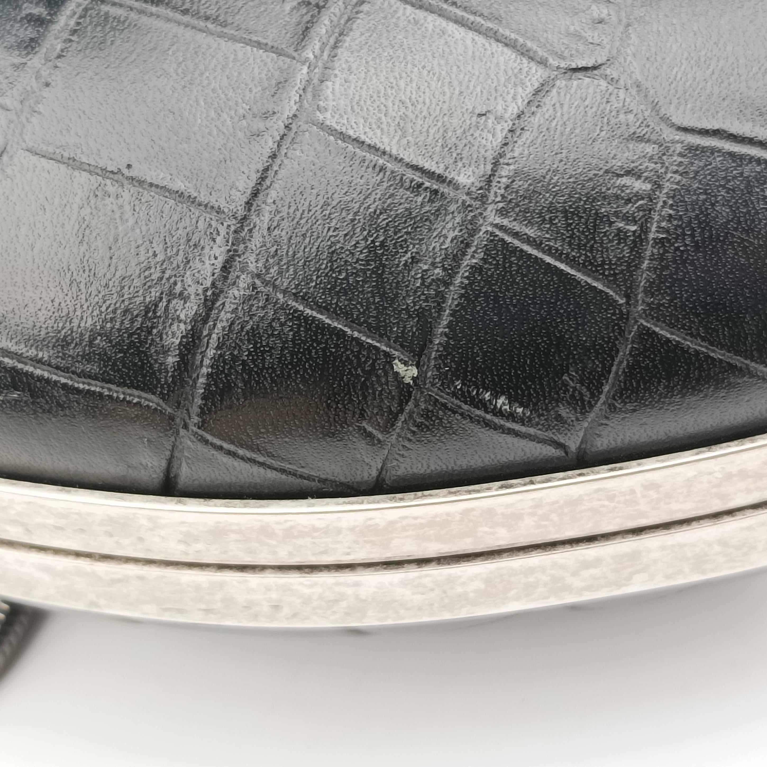 Vintage Yves Saint Laurent Love box heart Black Leather 488434 shoulderbag | stylenewstar