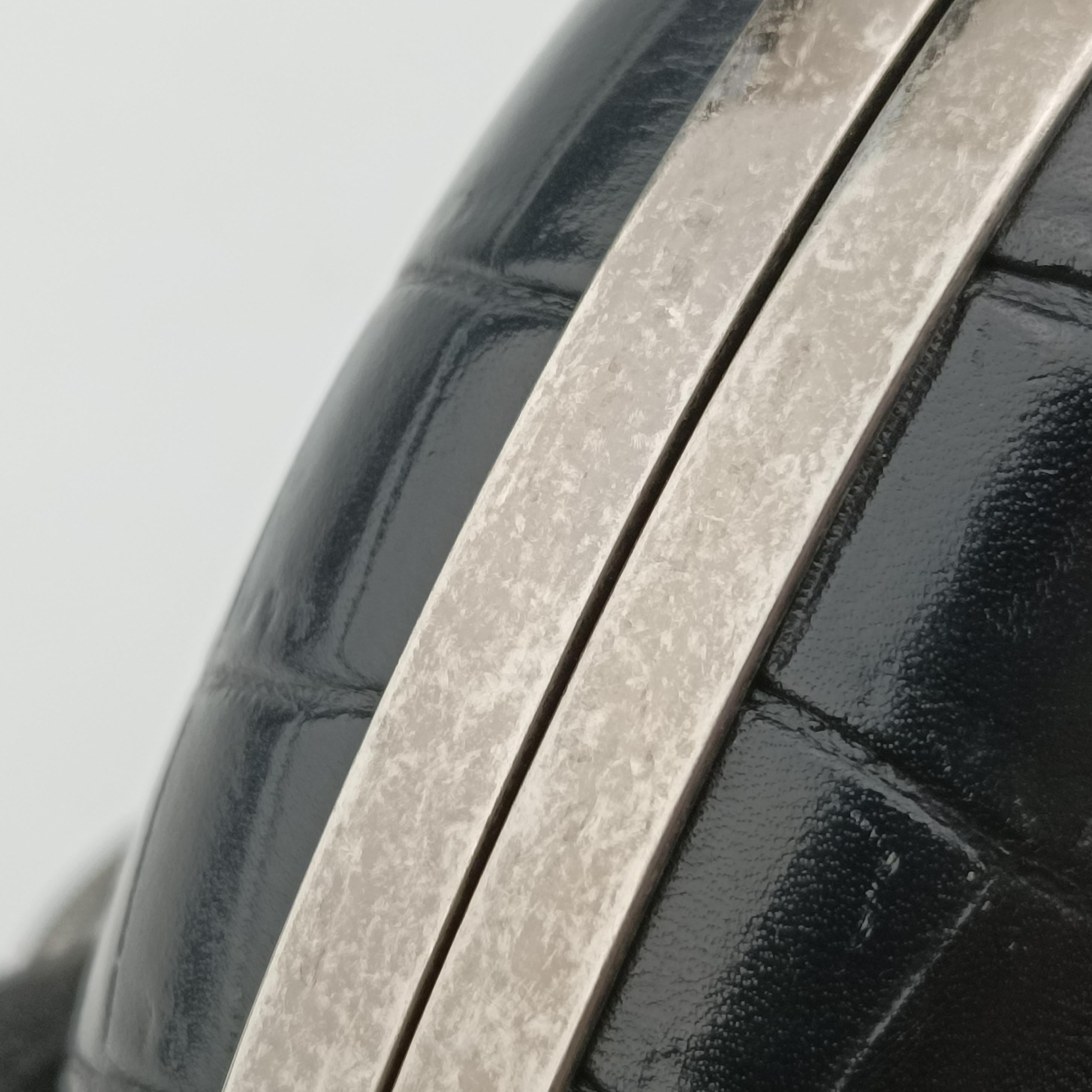 Vintage Yves Saint Laurent Love box heart Black Leather 488434 shoulderbag | stylenewstar