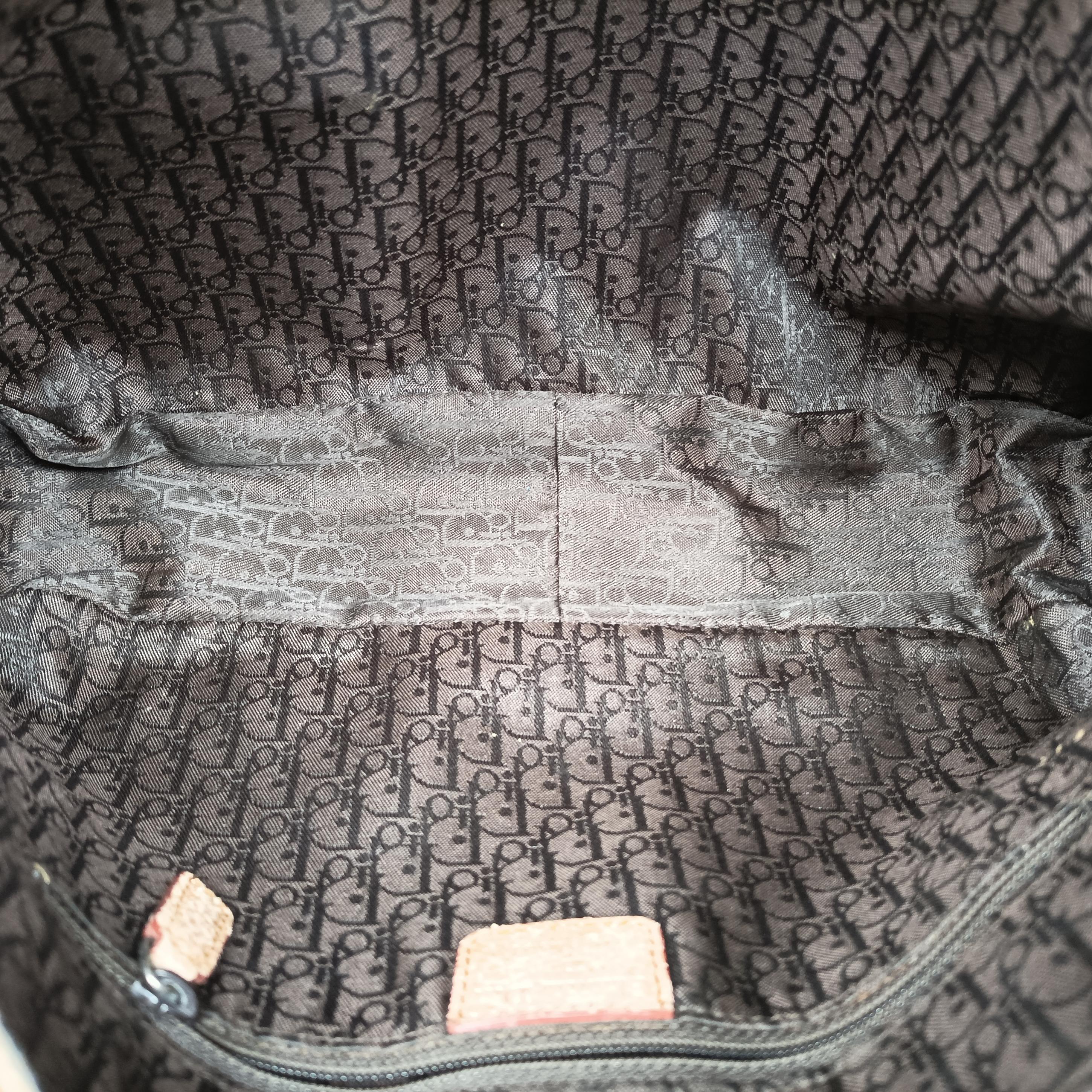 Pre-owned Christian Dior Gaucho Golden Leather  handbag | stylenewstar