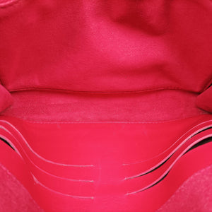 Secondhand Louis Vuitton Pochette Louise GM Red leather M94647 shoulderbag | stylenewstar