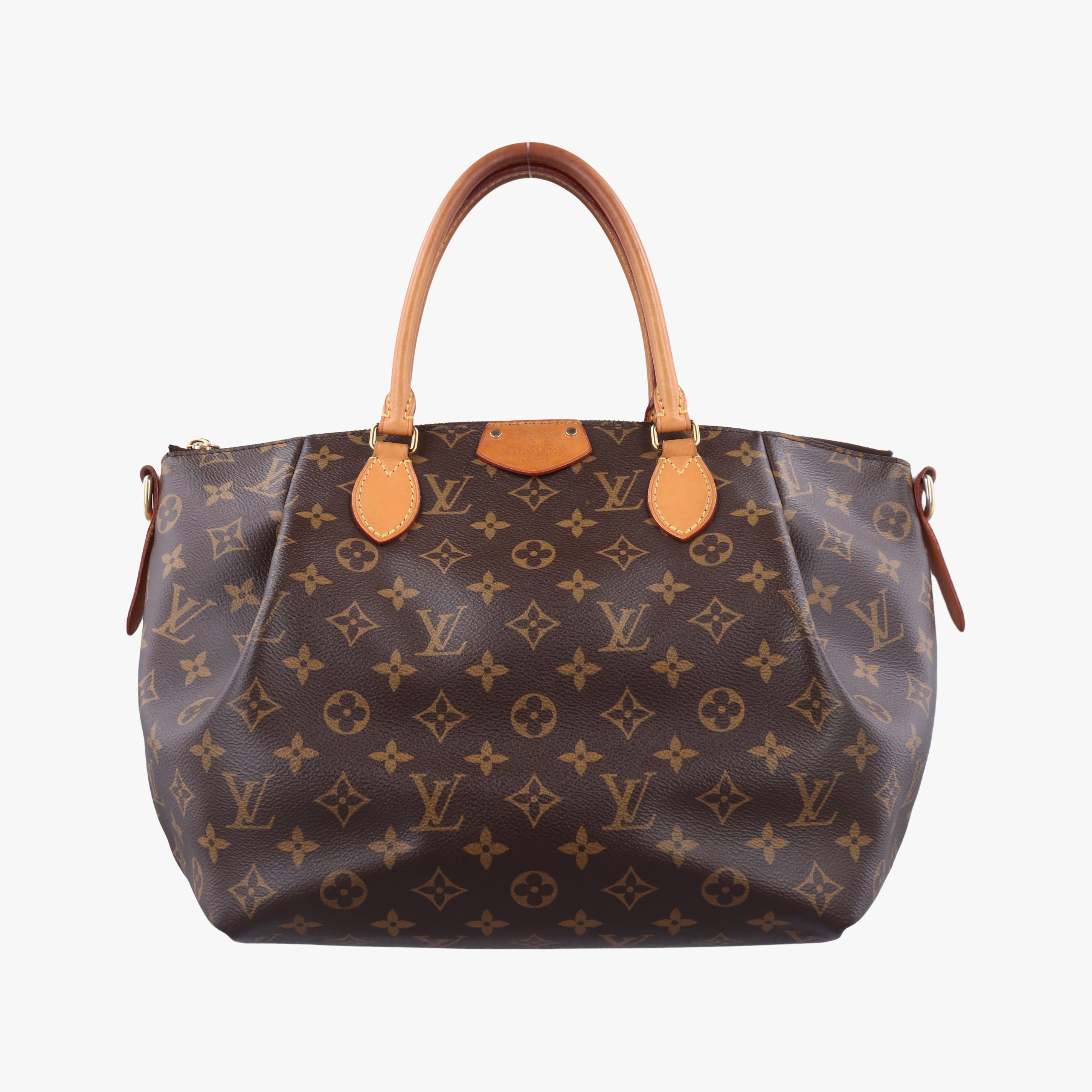 Pre-owned Louis Vuitton TURENNE MM Brown Monogram Canvas M48814 shoulderbag | stylenewstar