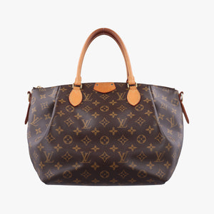 Pre-owned Louis Vuitton TURENNE MM Brown Monogram Canvas M48814 shoulderbag | stylenewstar