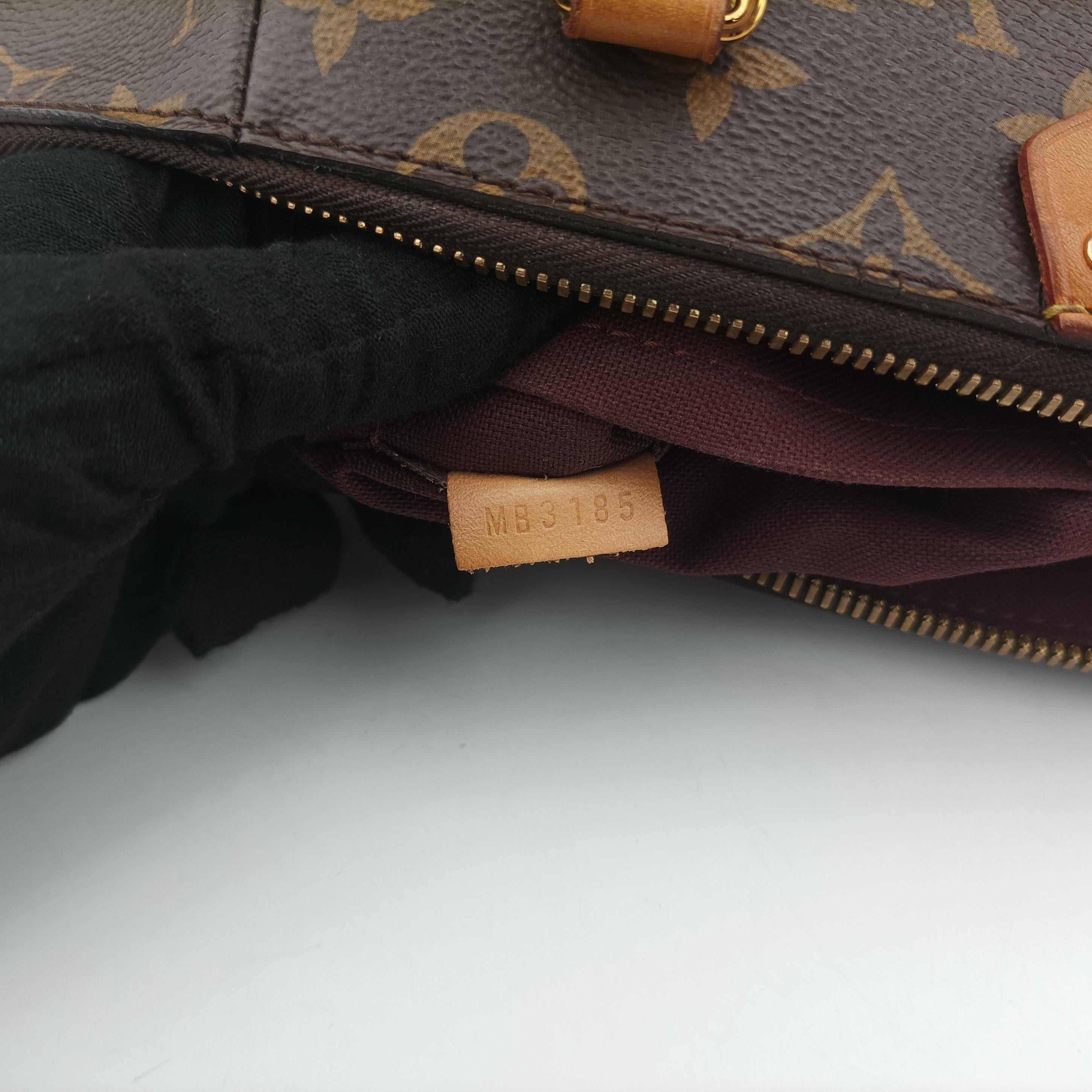 Pre-owned Louis Vuitton TURENNE MM Brown Monogram Canvas M48814 shoulderbag | stylenewstar