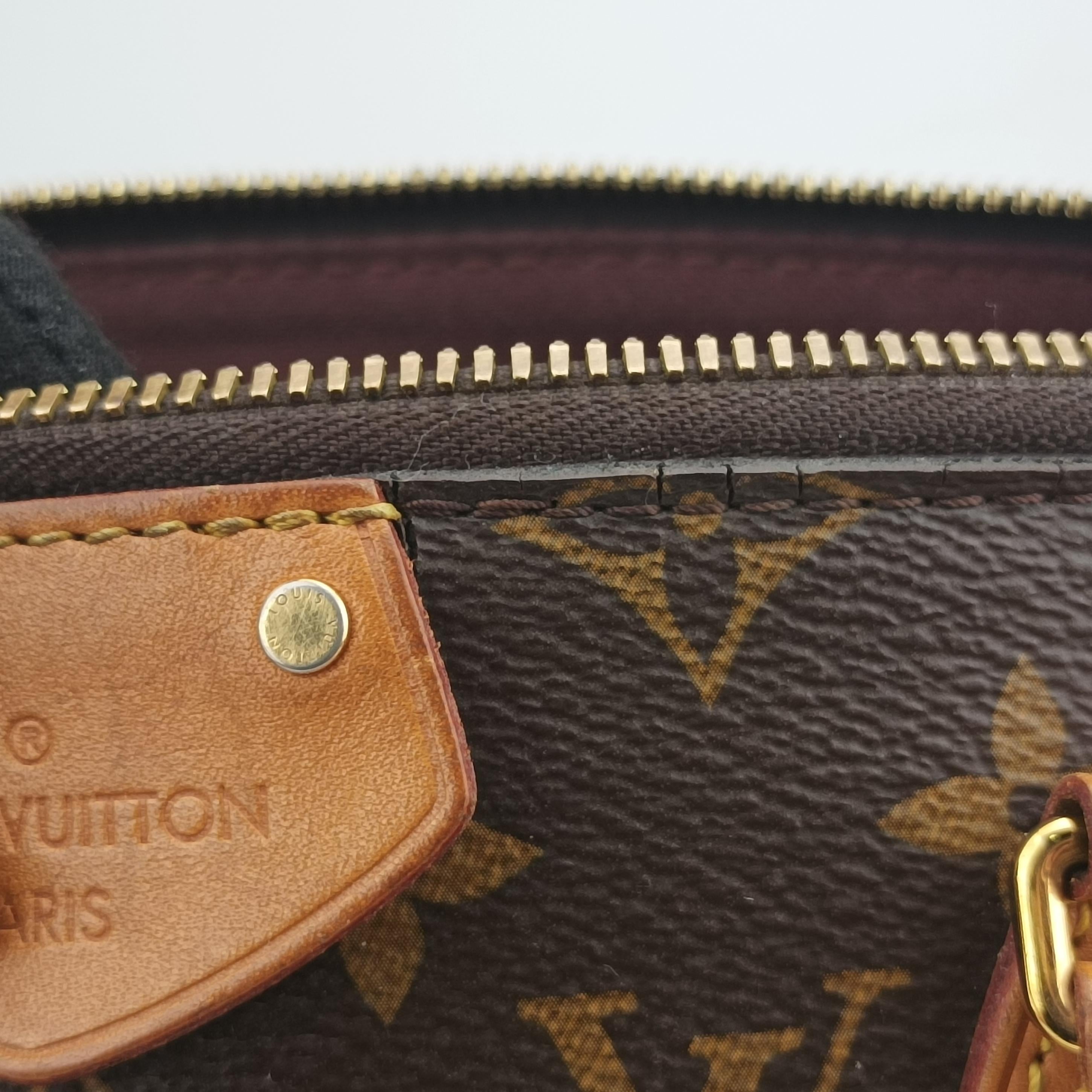 Pre-owned Louis Vuitton TURENNE MM Brown Monogram Canvas M48814 shoulderbag | stylenewstar