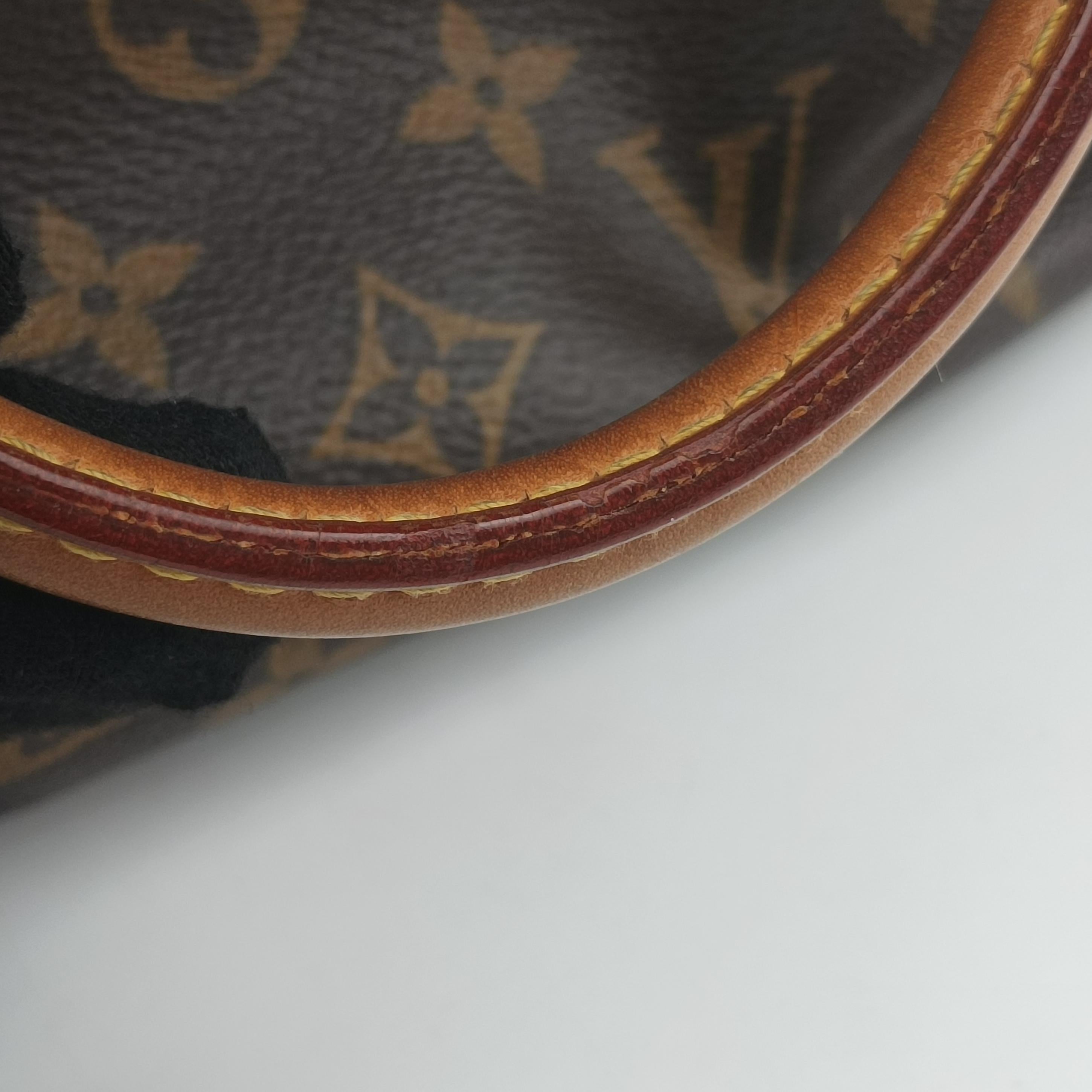 Pre-owned Louis Vuitton TURENNE MM Brown Monogram Canvas M48814 shoulderbag | stylenewstar