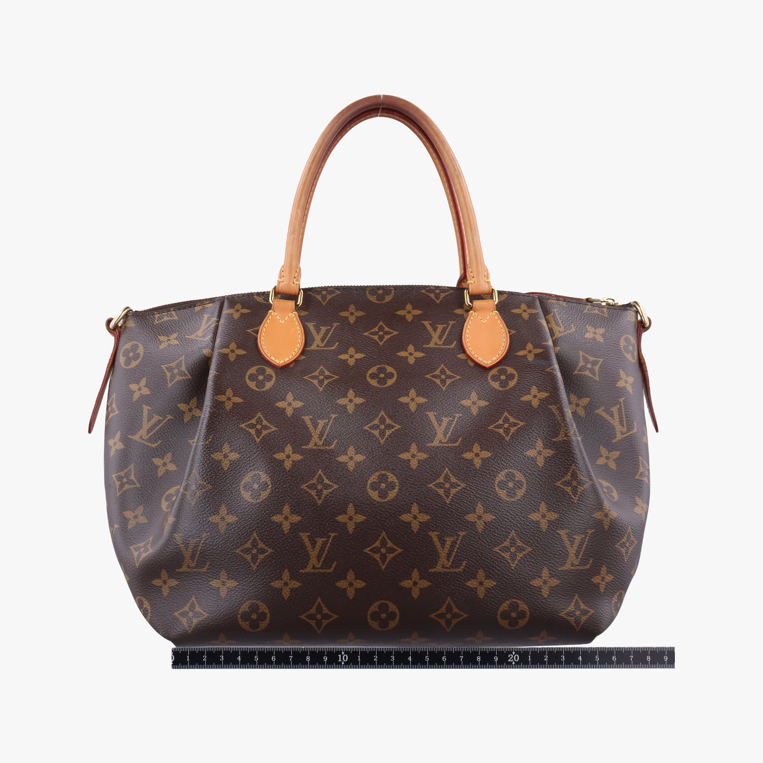 Pre-owned Louis Vuitton TURENNE MM Brown Monogram Canvas M48814 shoulderbag | stylenewstar