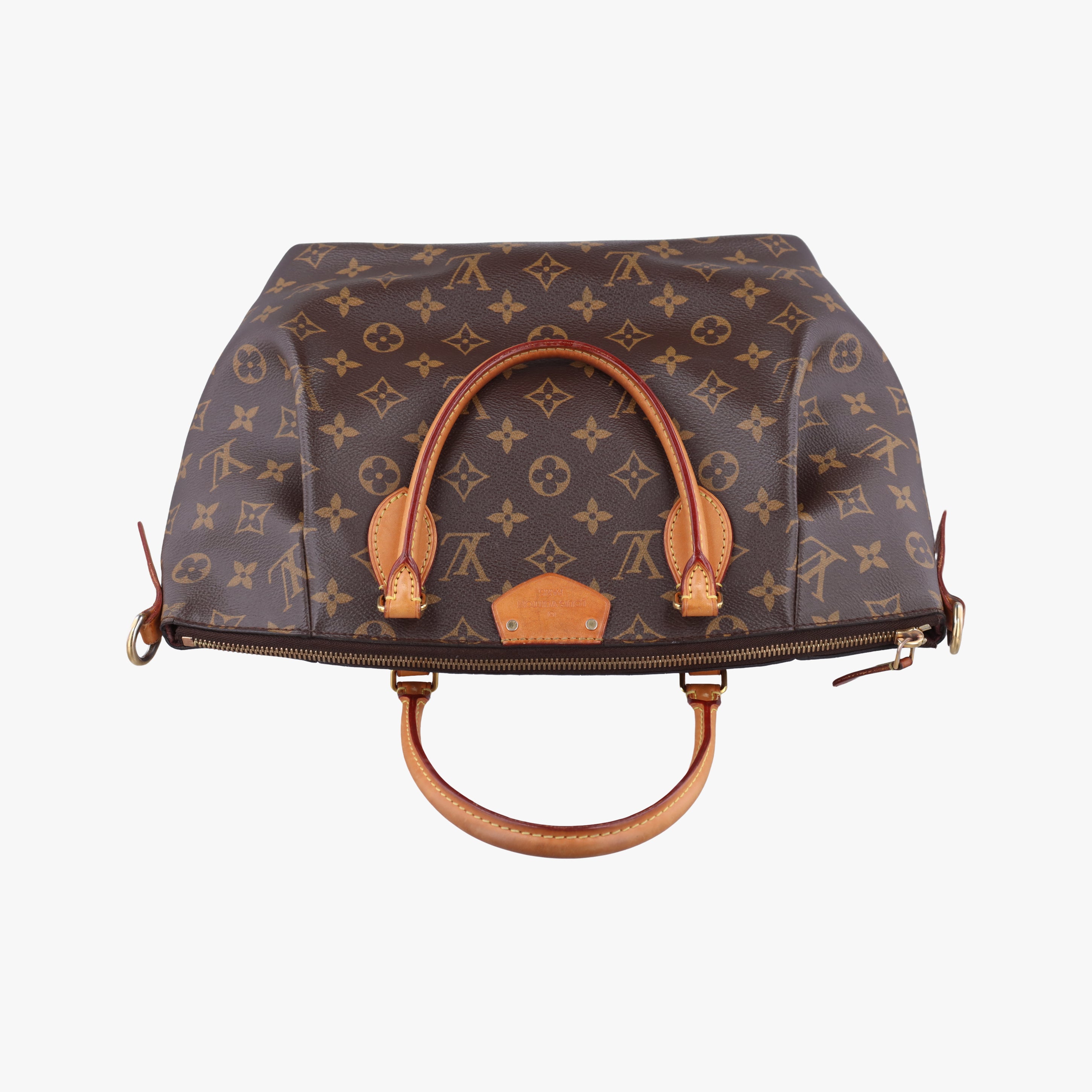 Pre-owned Louis Vuitton TURENNE MM Brown Monogram Canvas M48814 shoulderbag | stylenewstar