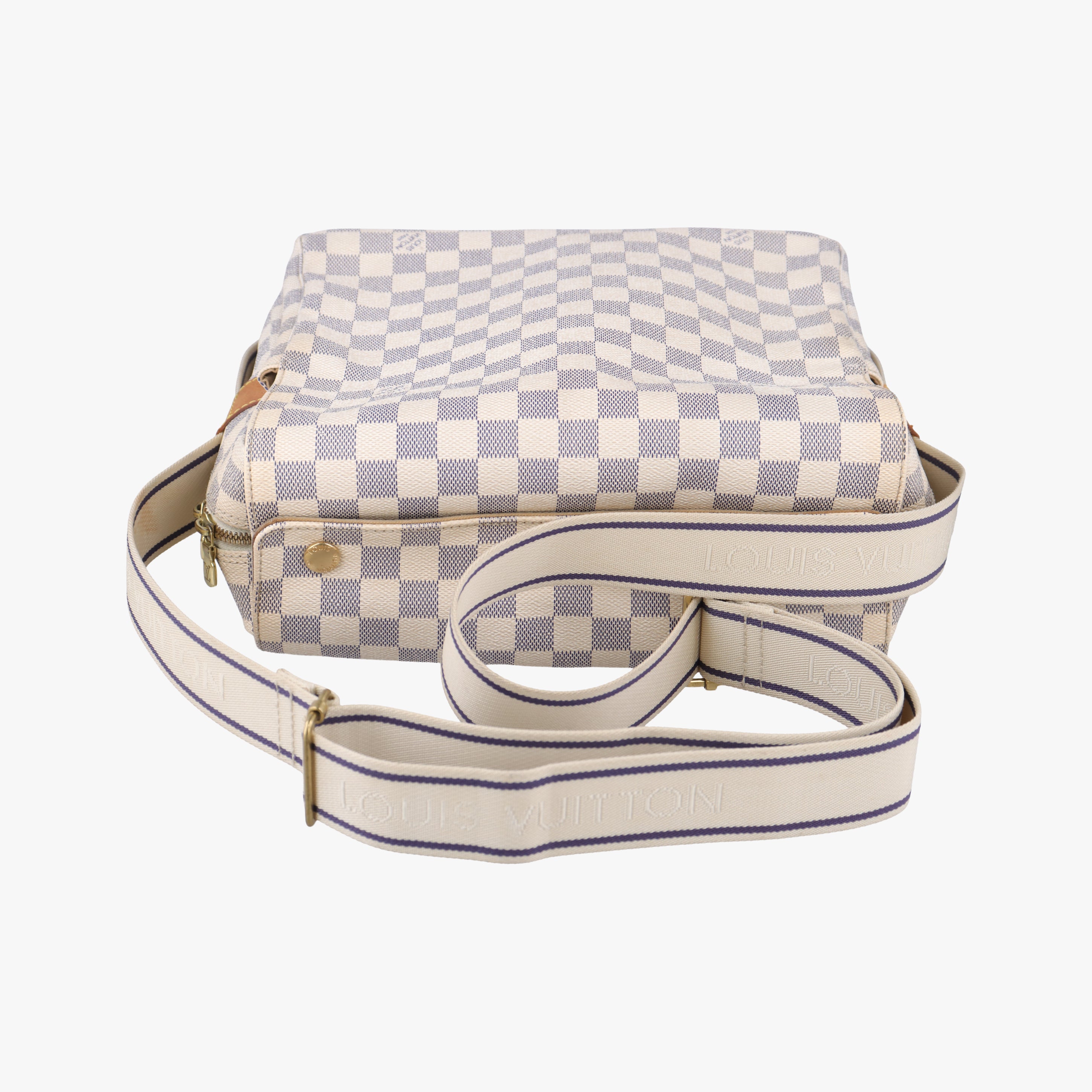 Pre-owned Louis Vuitton NAVIGLIO Azur Damier Canvas N51189 shoulderbag | stylenewstar