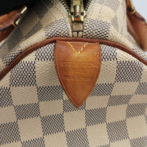 Pre-owned Louis Vuitton Speedy 30 AZUR Damier Canvas N41533 handbag | stylenewstar