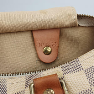 Pre-owned Louis Vuitton Speedy 30 AZUR Damier Canvas N41533 handbag | stylenewstar