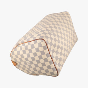 Pre-owned Louis Vuitton Speedy 30 AZUR Damier Canvas N41533 handbag | stylenewstar