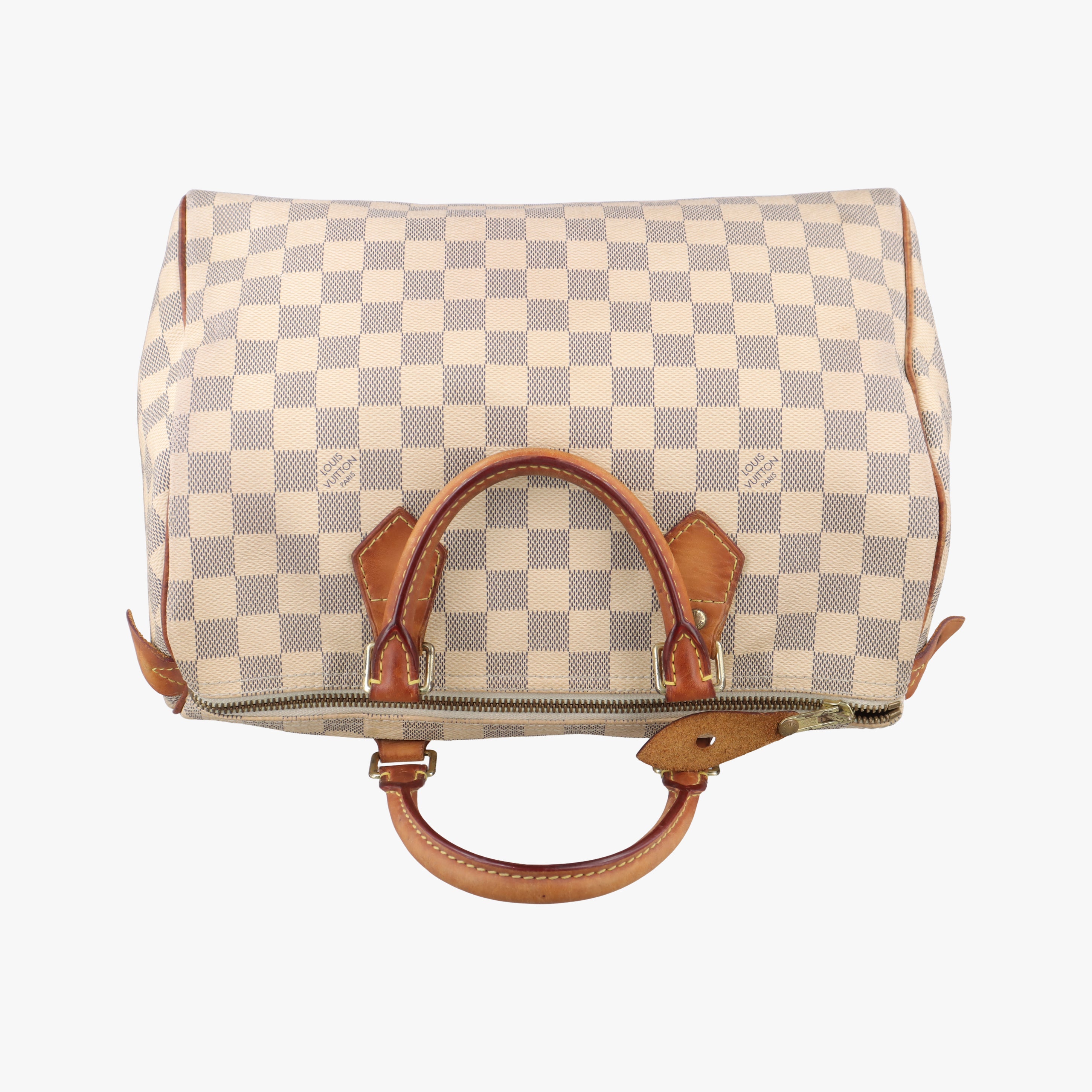 Pre-owned Louis Vuitton Speedy 30 AZUR Damier Canvas N41533 handbag | stylenewstar
