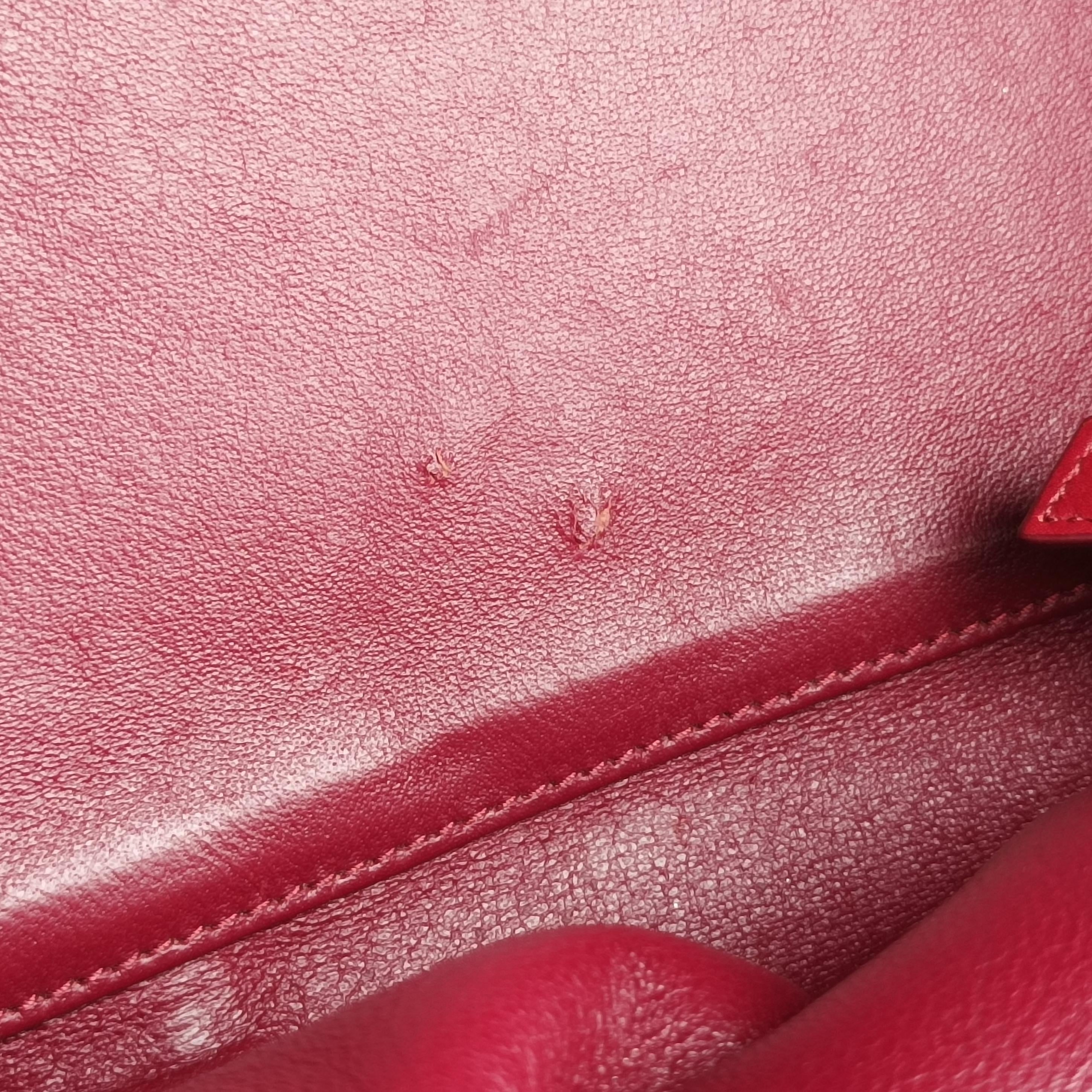 Pre-owned Celine Luggage Small Square Phantom Burgundy Suede  handbag | stylenewstar