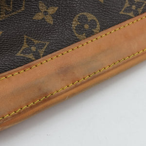 Pre-owned Louis Vuitton LOCKIT Brown Monogram Canvas M40103 handbag | stylenewstar