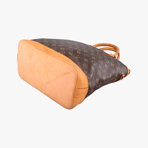 Pre-owned Louis Vuitton LOCKIT Brown Monogram Canvas M40103 handbag | stylenewstar