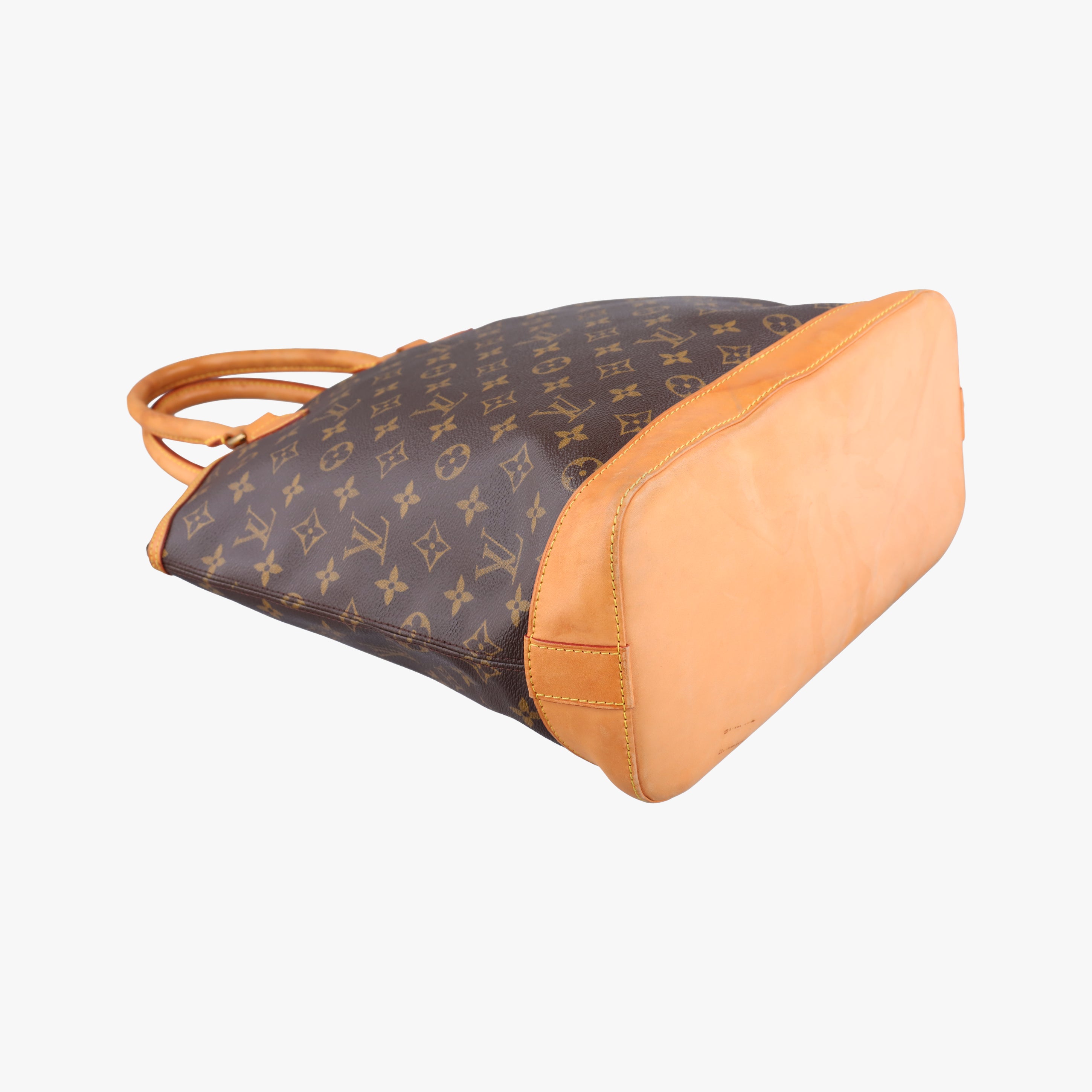 Pre-owned Louis Vuitton LOCKIT Brown Monogram Canvas M40103 handbag | stylenewstar