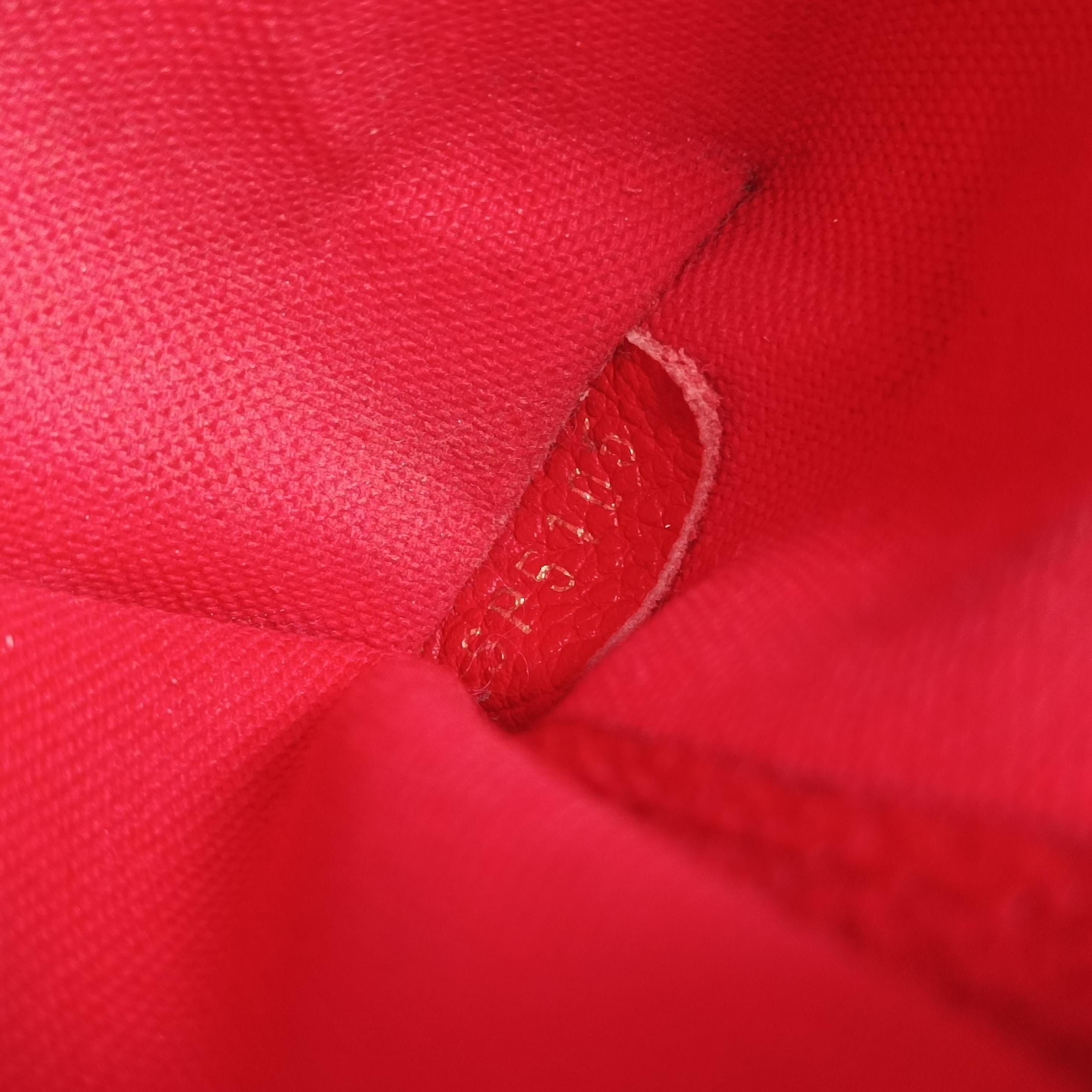 Pre-owned Louis Vuitton Montaigne Nano Cerise Monogram Empreinte M50865 shoulderbag | stylenewstar