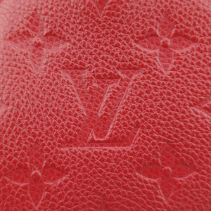 Pre-owned Louis Vuitton Montaigne Nano Cerise Monogram Empreinte M50865 shoulderbag | stylenewstar