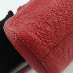 Pre-owned Louis Vuitton Montaigne Nano Cerise Monogram Empreinte M50865 shoulderbag | stylenewstar