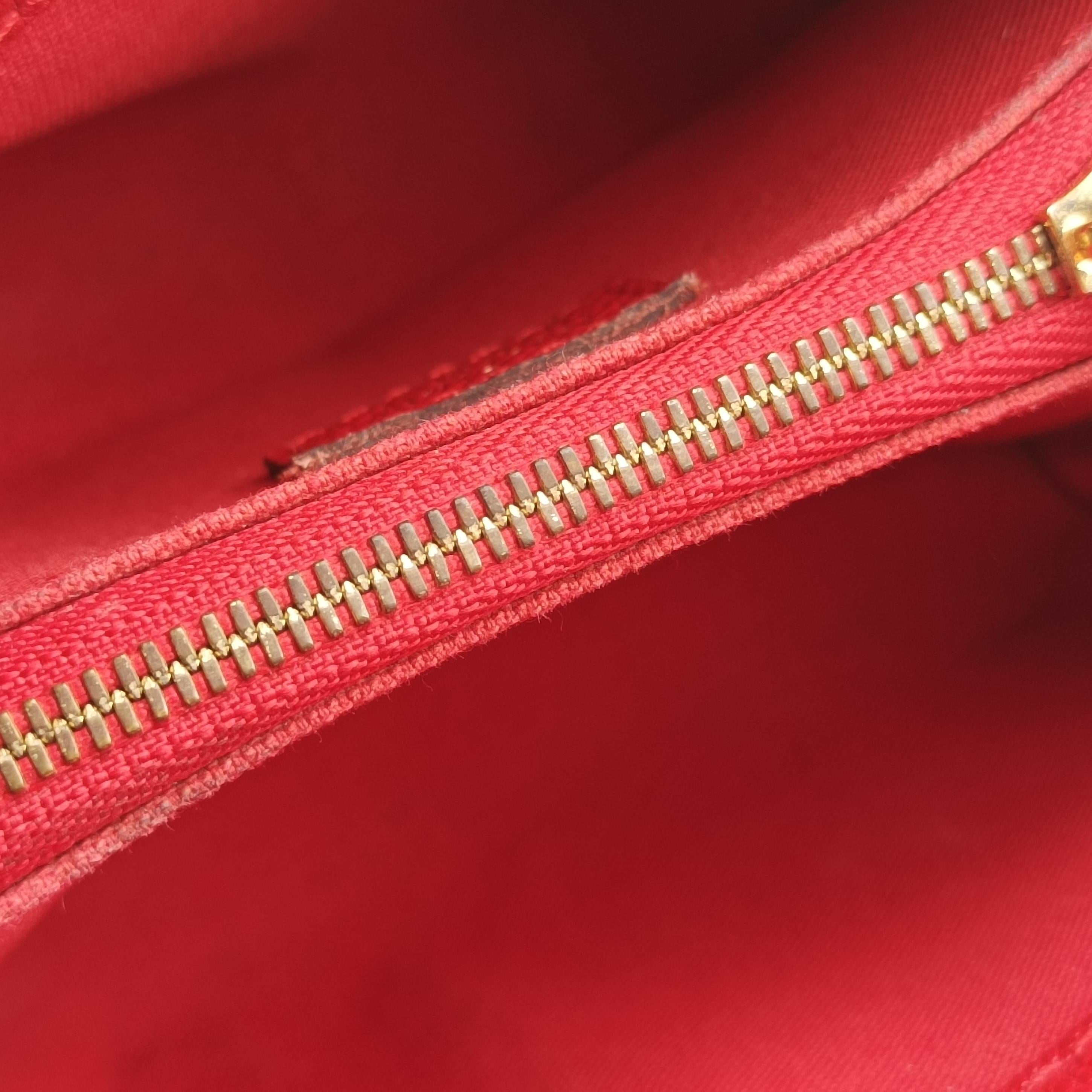 Pre-owned Louis Vuitton Montaigne Nano Cerise Monogram Empreinte M50865 shoulderbag | stylenewstar