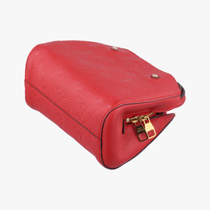Pre-owned Louis Vuitton Montaigne Nano Cerise Monogram Empreinte M50865 shoulderbag | stylenewstar