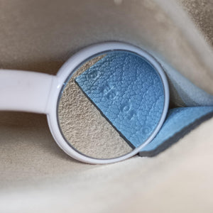 Pre-owned Chloe DREW Blue Leather  shoulderbag | stylenewstar