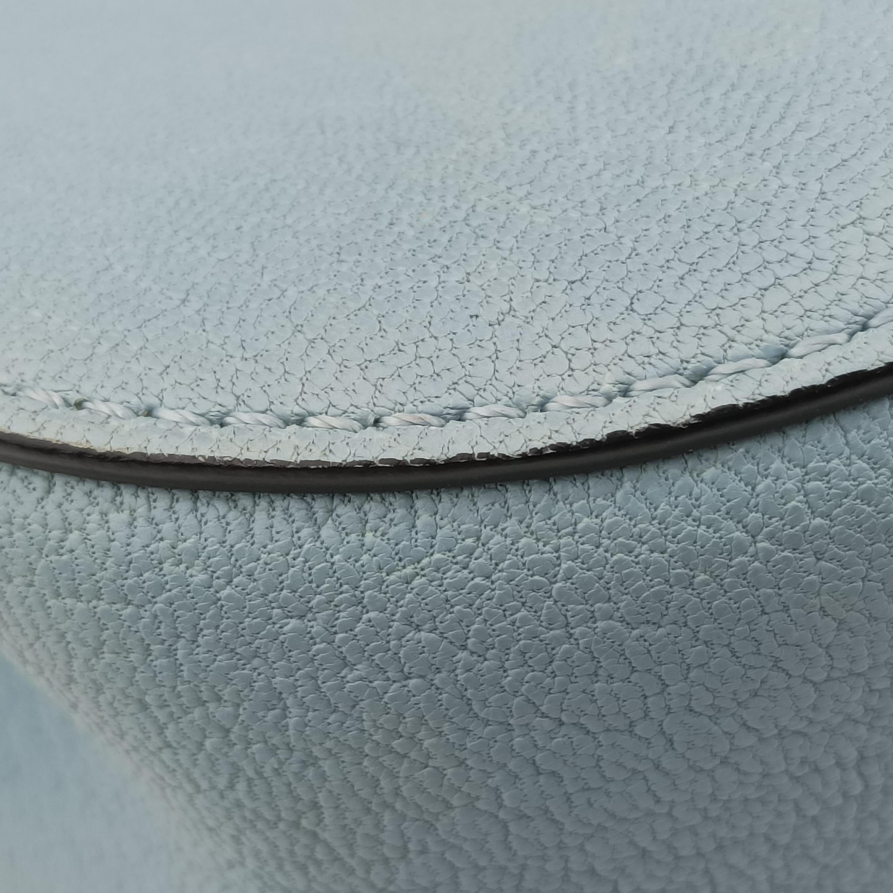 Pre-owned Chloe DREW Blue Leather  shoulderbag | stylenewstar