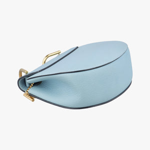Pre-owned Chloe DREW Blue Leather  shoulderbag | stylenewstar
