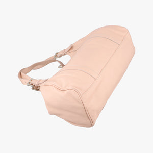 Pre-owned Fendi Mamma Baguette Pink Leather 8BR463 clutchbag | stylenewstar