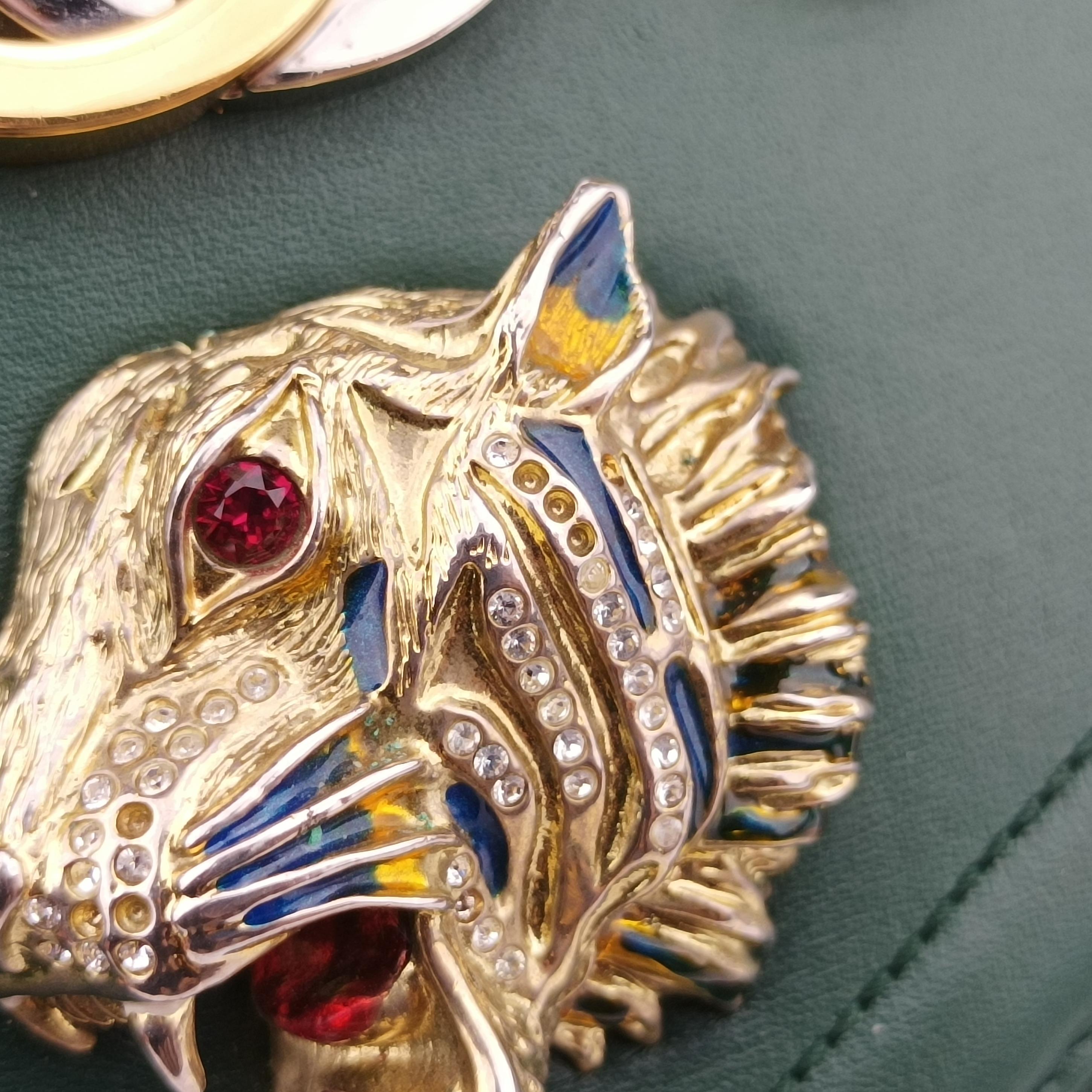 Pre-owned Gucci Rajah Green Leather 537241 shoulderbag | stylenewstar