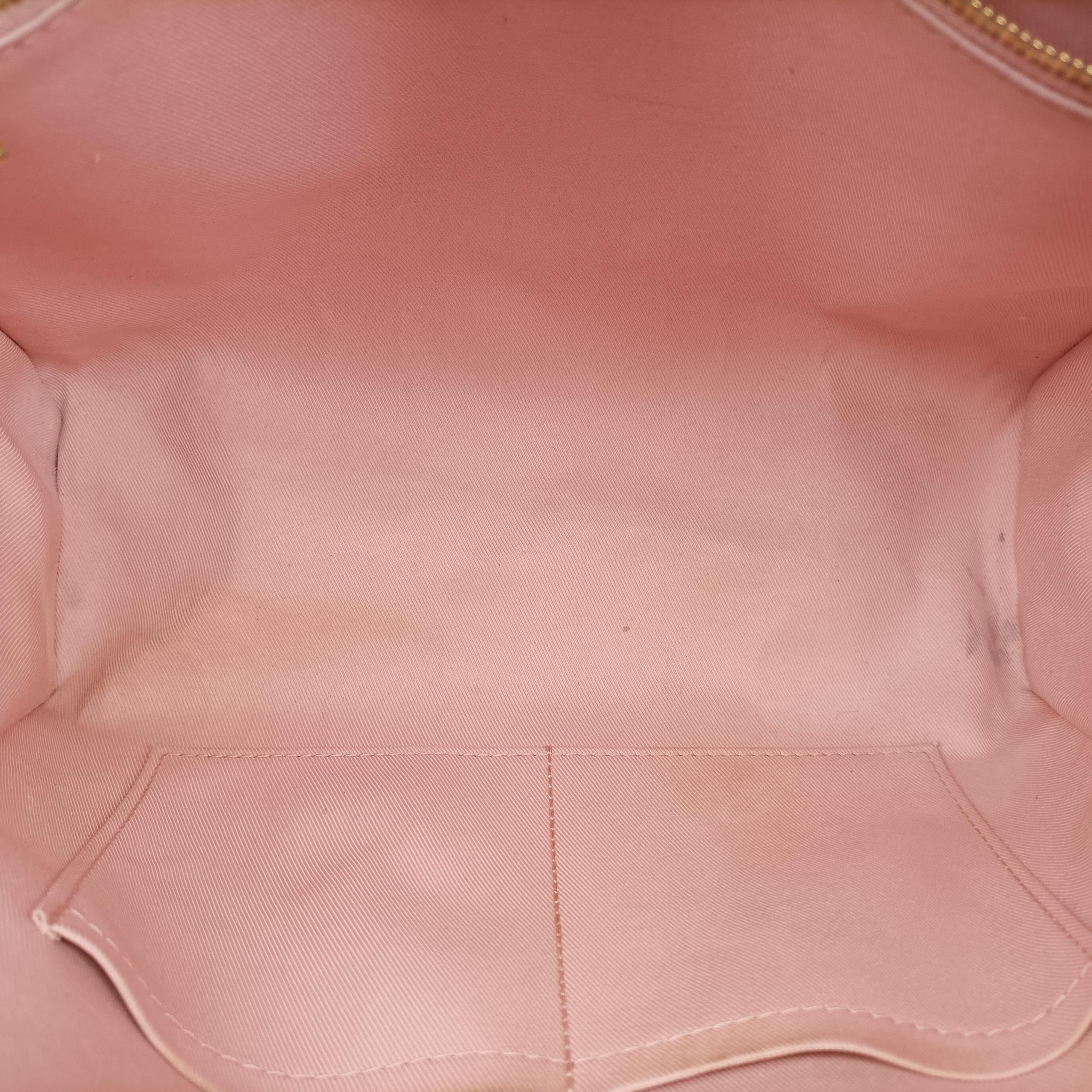 Pre-owned Louis Vuitton Bond Street EBENE×Magnolia Damier Canvas×Taurillon leather N64417 shoulderbag | stylenewstar